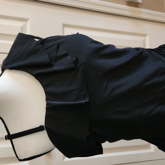 YONIQUE, NWT, Women's Top, Bathing suit, Black Size 18 W - Picture 2 of 10